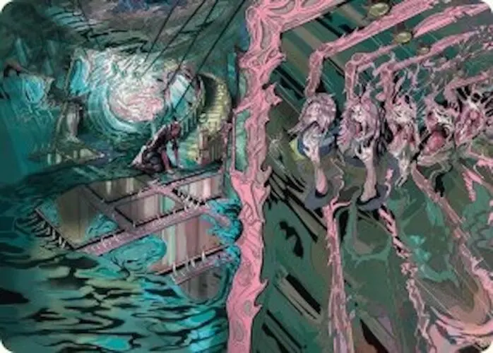 Mirror Room // Fractured Realm Art Card [Duskmourn: House Of Horror Art Series] 1