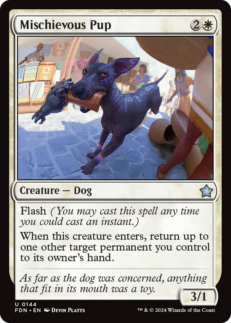 Mischievous Pup [Foundations] 1