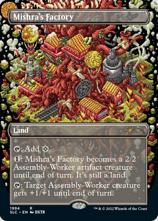 Mishra's Factory (Borderless) [Secret Lair Countdown Kit] 1