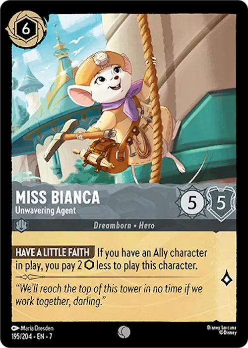 Miss Bianca - Unwavering Agent (195/204) [Archazia's Island] 1