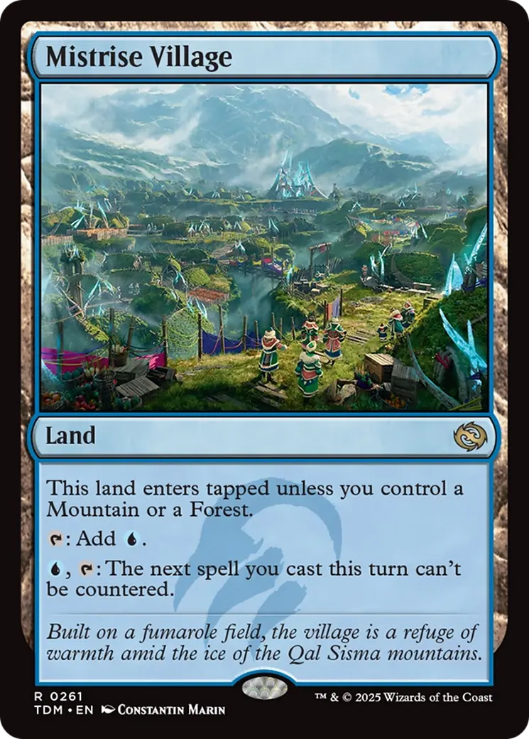 Mistrise Village [Tarkir: Dragonstorm] 1