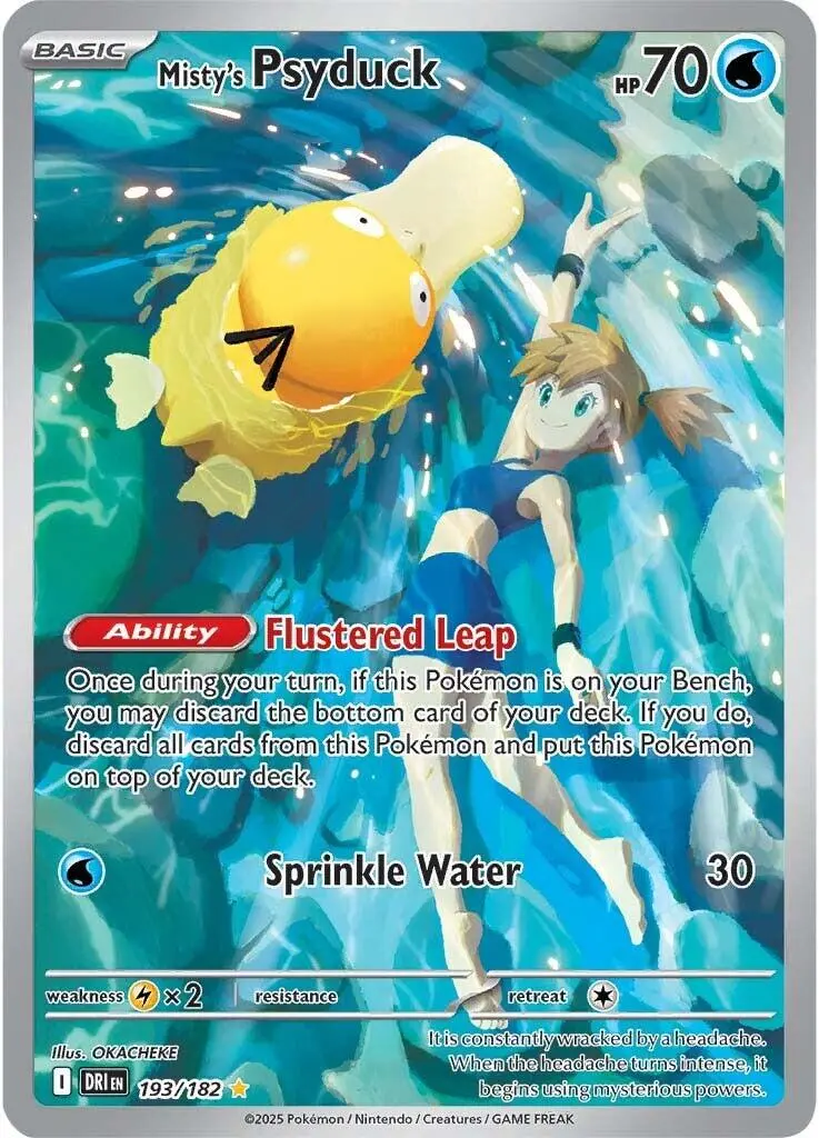 Misty's Psyduck (193/182) [Scarlet & Violet: Destined Rivals] 1