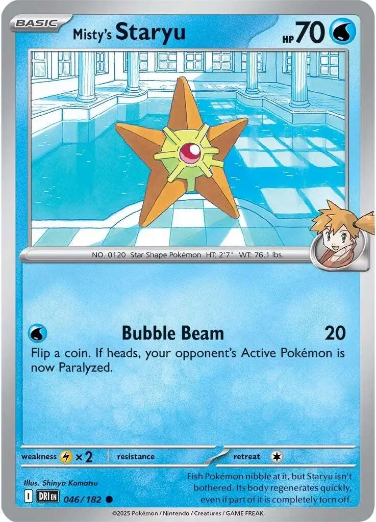 Misty's Staryu (046/180) [Scarlet & Violet: Destined Rivals] 1