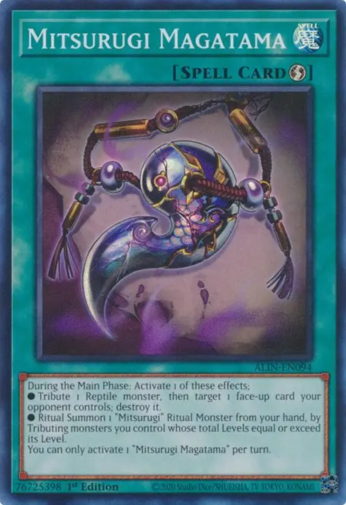 Mitsurugi Magatama [Alin-En094] Super Rare 1