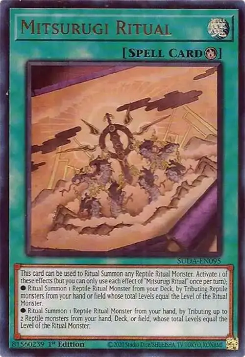 Mitsurugi Ritual [Suda-En095] Ultra Rare 1