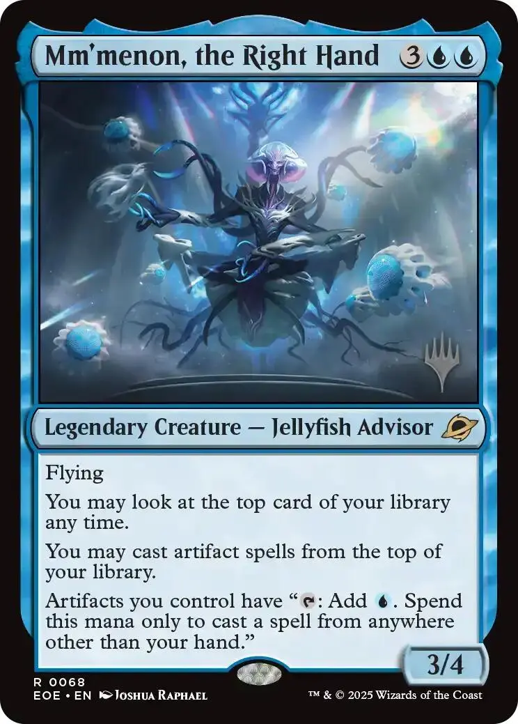 Mm'menon, The Right Hand (Promo Pack) [Edge Of Eternities Promo Pack] 1