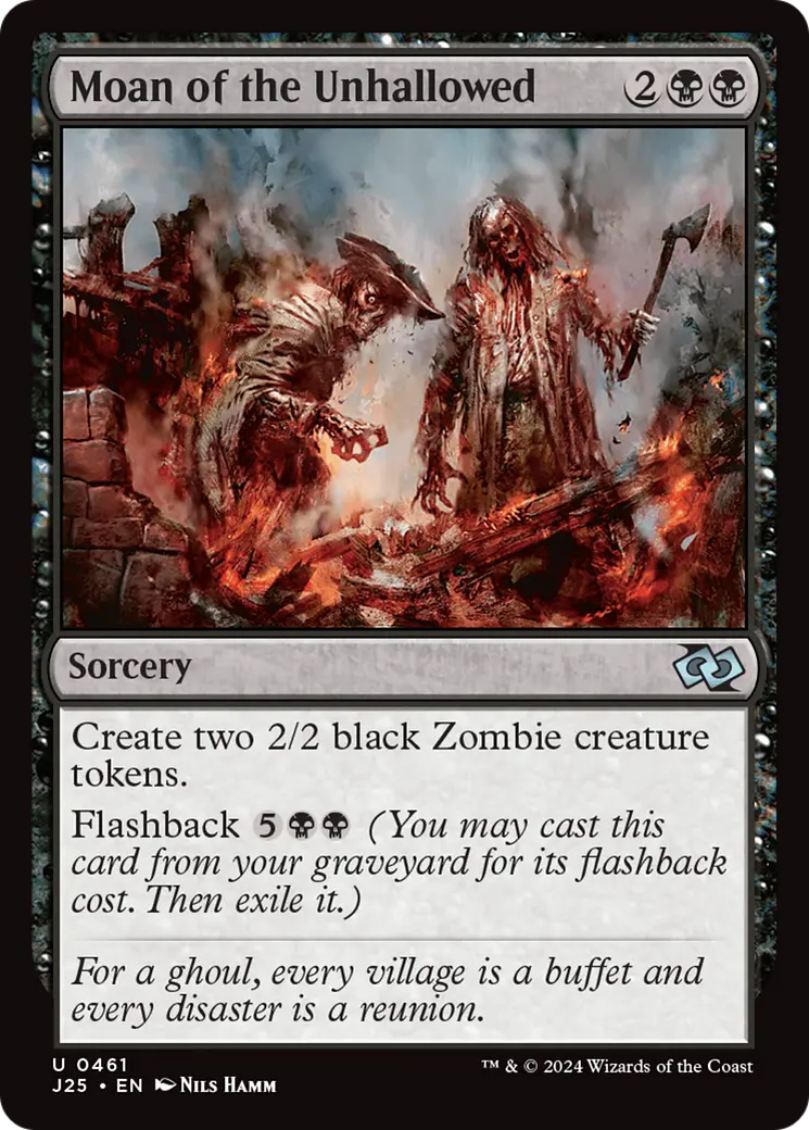 Moan Of The Unhallowed [Foundations Jumpstart] 1