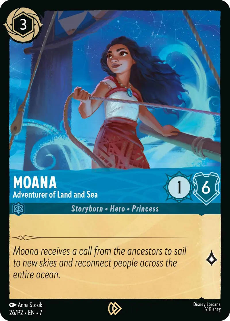 Moana - Adventurer Of Land And Sea (26) [Promo Cards] 1