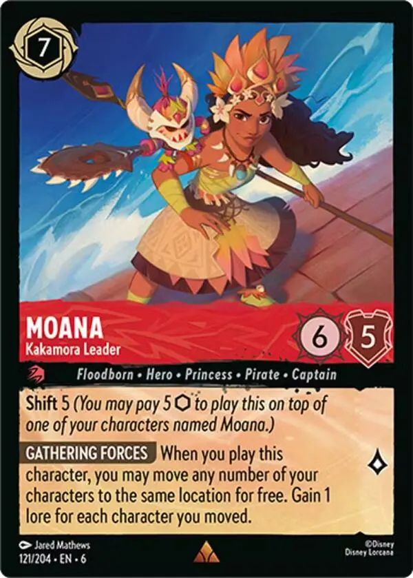 Moana - Kakamora Leader (121/204) [Azurite Sea] 1