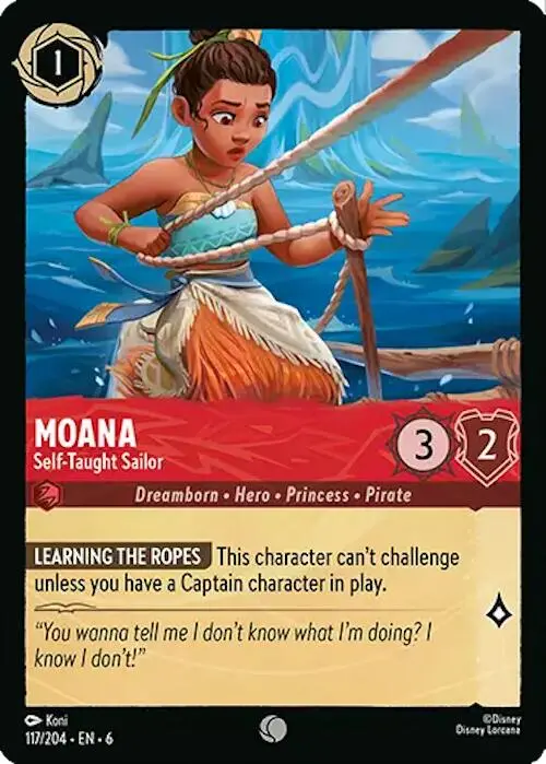 Moana - Self-Taught Sailor (117/204) [Azurite Sea] 1