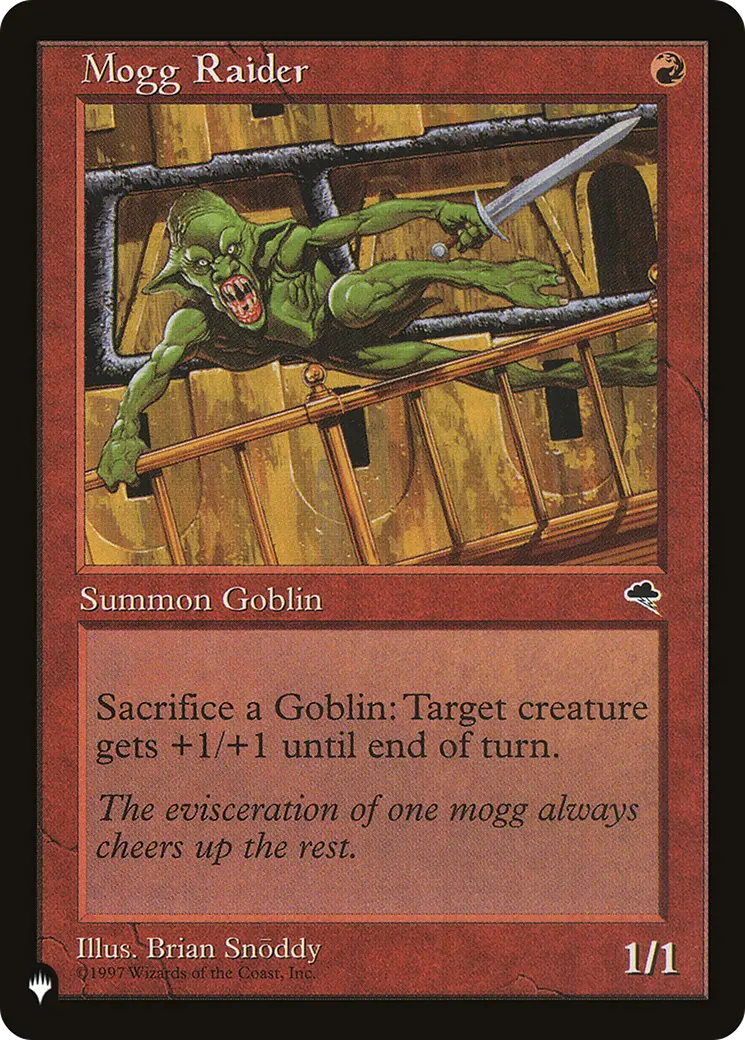 Mogg Raider [The List] 1