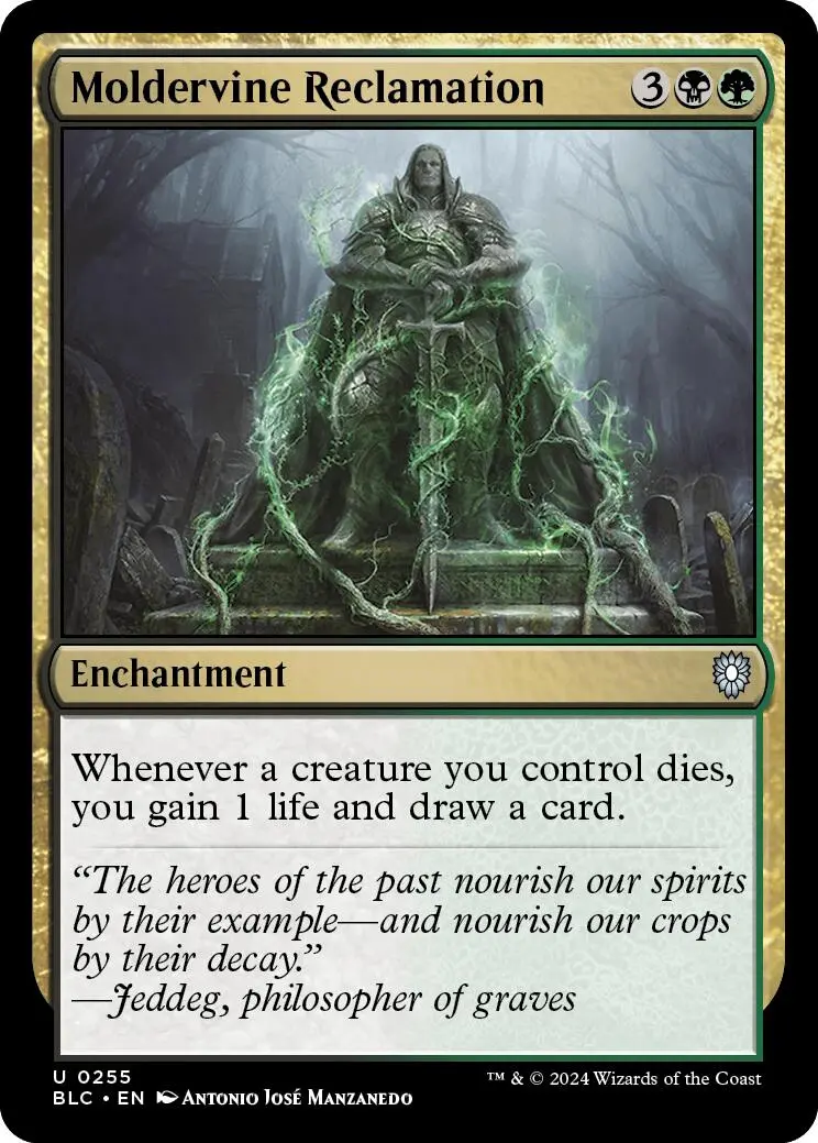 Moldervine Reclamation [Bloomburrow Commander] 1