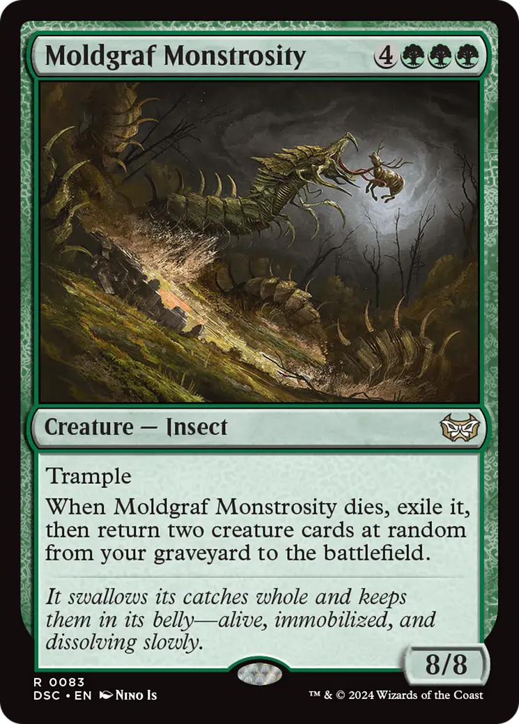 Moldgraf Monstrosity [Duskmourn: House Of Horror Commander] 1