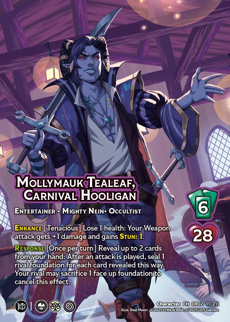 Mollymauk Tealeaf Carnival Hooligan 1