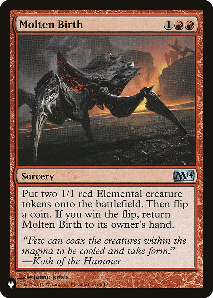 Molten Birth [The List] 1
