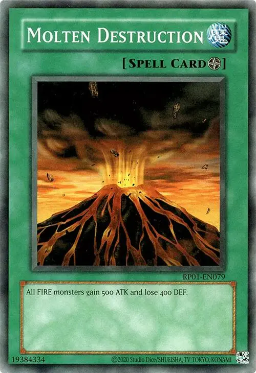 Molten Destruction [Rp01-En079] Common 1