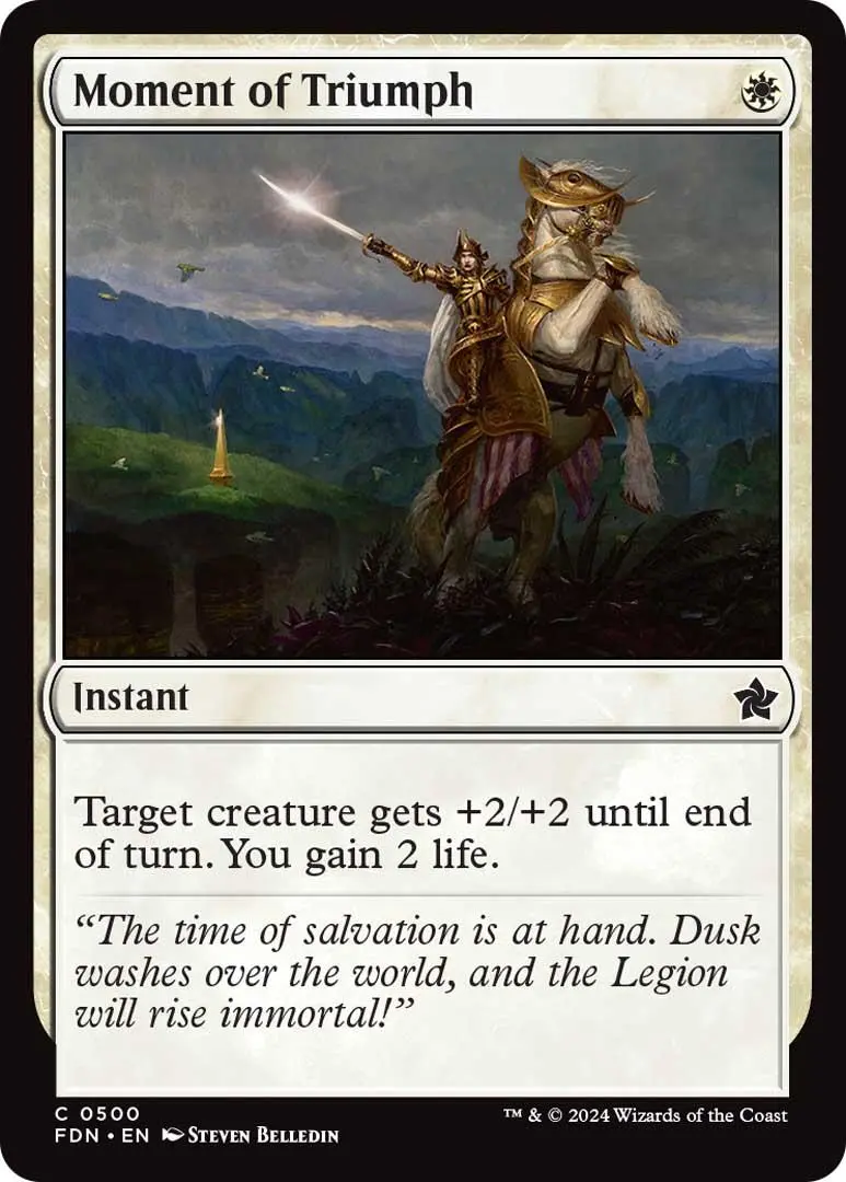 Moment Of Triumph [Foundations] 1