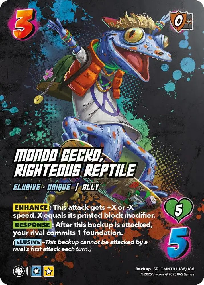 Mondo Gecko, Righteous Reptile - Teenage Mutant Ninja Turtles (Tmnt) 1