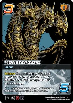 Monster Zero - Foil 1