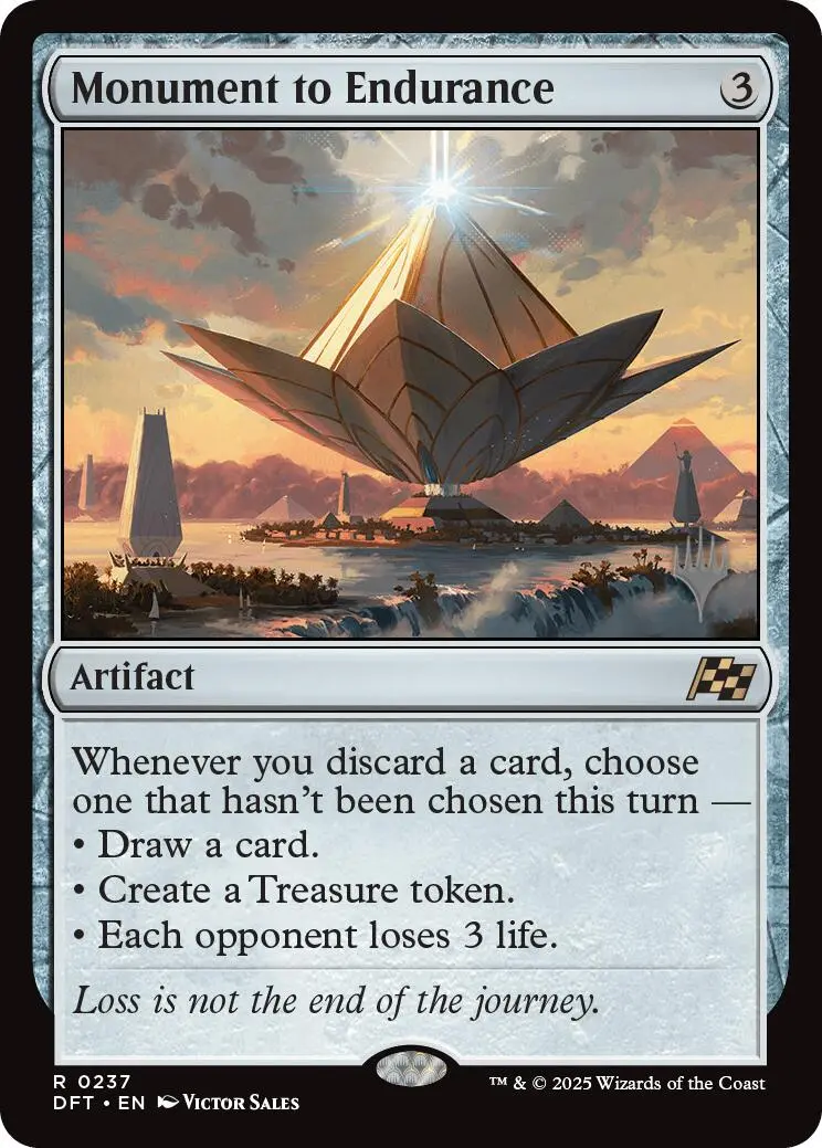 Monument To Endurance (Promo Pack) [Aetherdrift Promos] 1