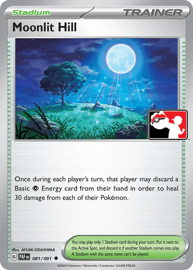 Moonlit Hill (081/091) [Prize Pack Series Five] 1