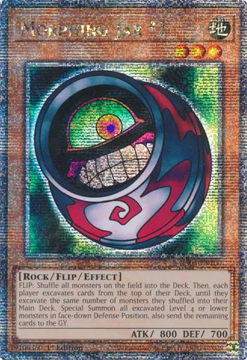 Morphing Jar #2 (Quarter Century Secret Rare) [Ra03-En100] Quarter Century Secret Rare 1