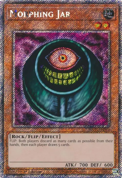 Morphing Jar (Platinum Secret Rare) [Ra03-En098] Platinum Secret Rare 1