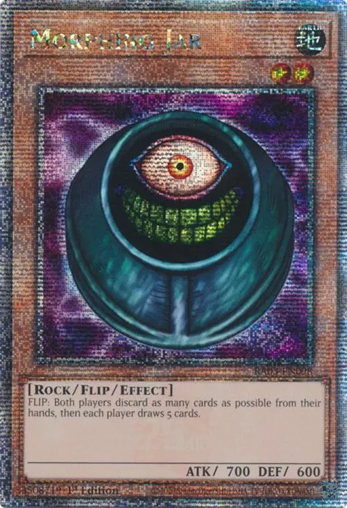 Morphing Jar (Quarter Century Secret Rare) [Ra03-En098] Quarter Century Secret Rare 1