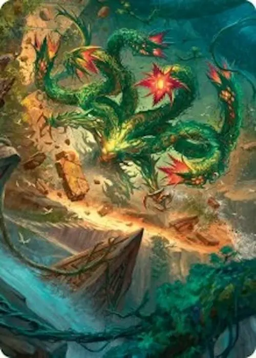 Mossborn Hydra Art Card (42/54) [Foundations Art Series] 1