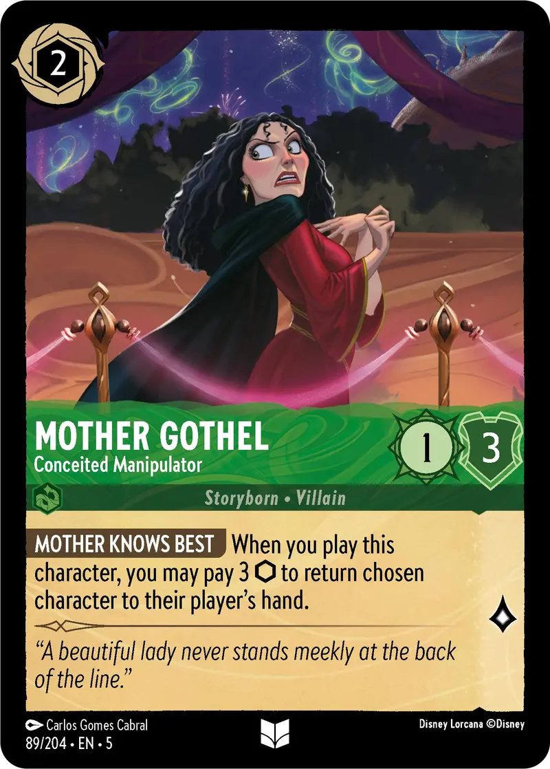 Mother Gothel - Conceited Manipulator (89/204) [Shimmering Skies] 1