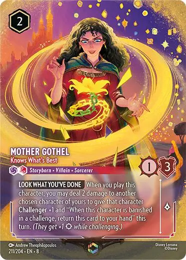 Mother Gothel - Knows What's Best (Enchanted) (211/204) [Reign Of Jafar] 1