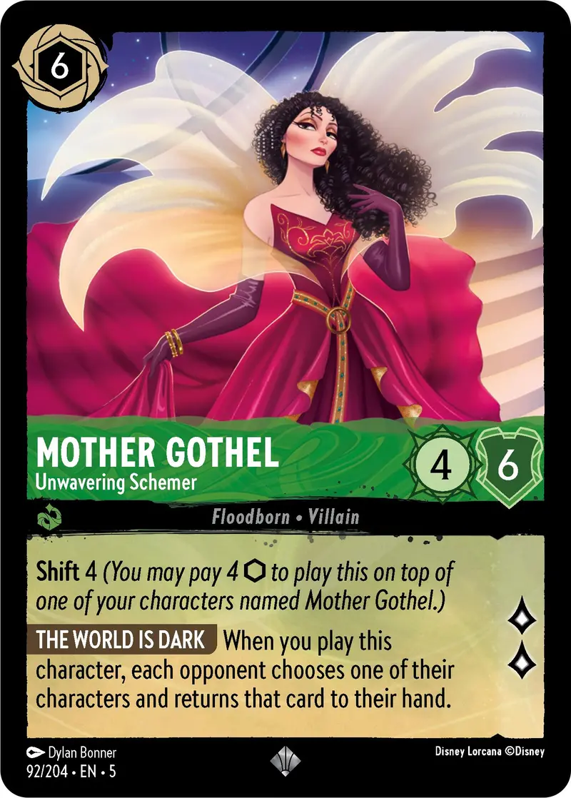 Mother Gothel - Unwavering Schemer (92/204) [Shimmering Skies] 1