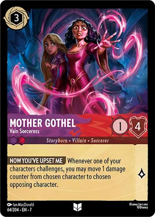 Mother Gothel - Vain Sorceress (64/204) [Archazia's Island] 1