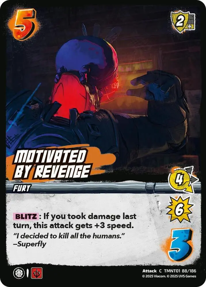 Motivated By Revenge - Teenage Mutant Ninja Turtles (Tmnt) 1