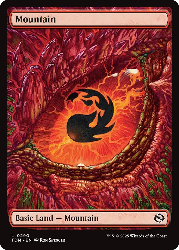 Mountain (0290) [Tarkir: Dragonstorm] 1