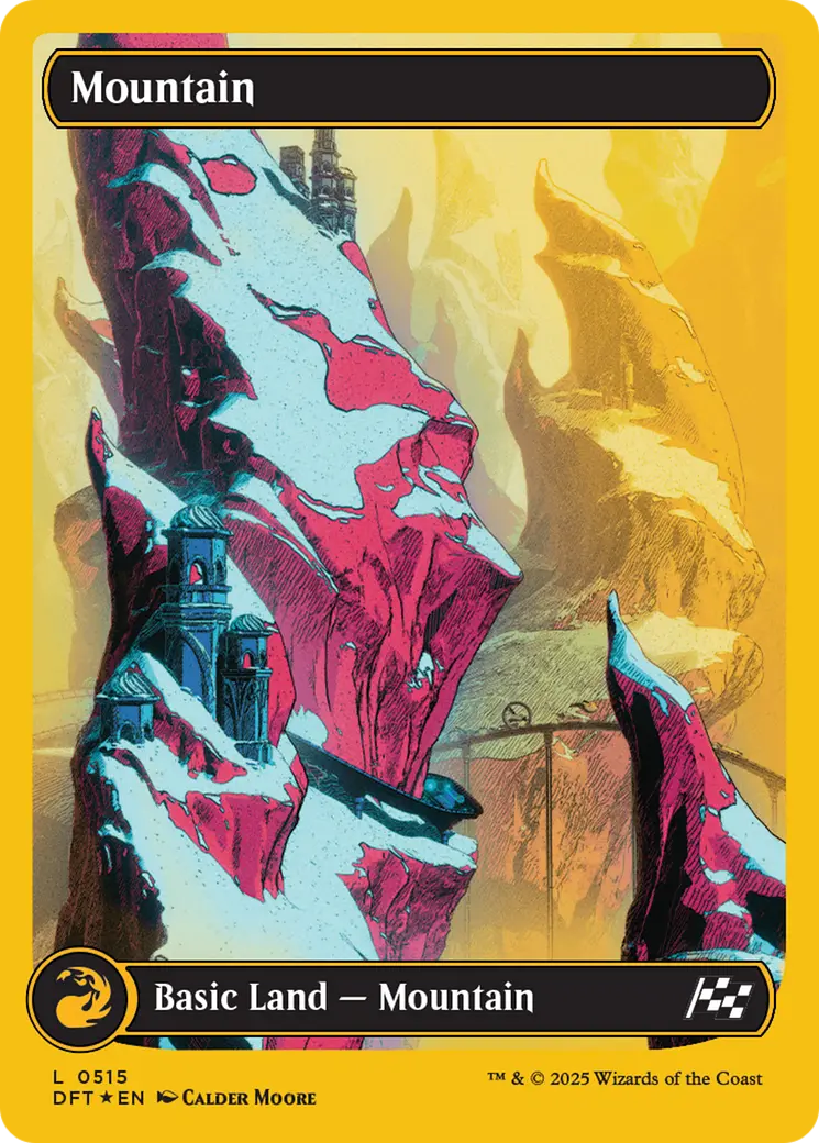 Mountain (0515) (First-Place Foil) [Aetherdrift] 1