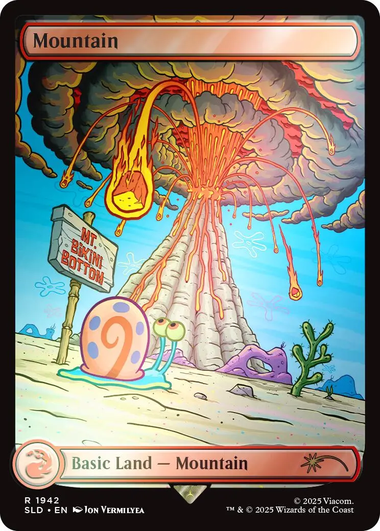 Mountain (1942) (Rainbow Foil) [Secret Lair Drop Series] 1
