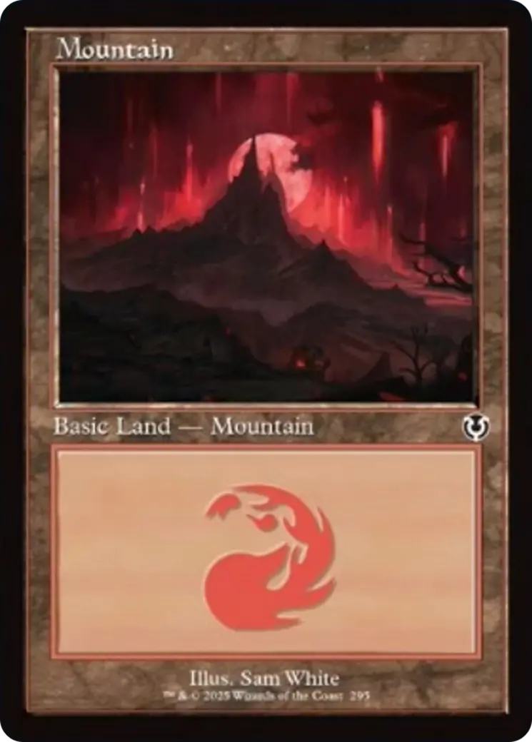 Mountain (295) (Retro Frame) [Innistrad Remastered] 1