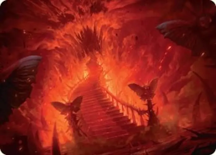 Mountain Art Card [Duskmourn: House Of Horror Art Series] 1