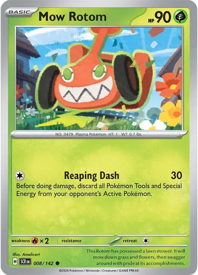 Mow Rotom (008/142) [Scarlet & Violet: Stellar Crown] 1