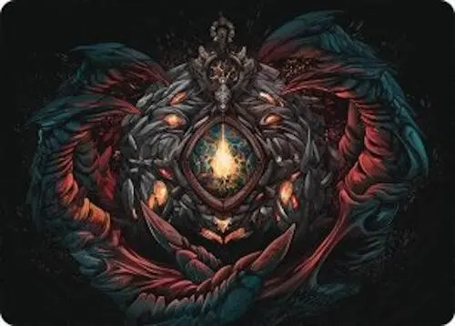 Mox Jasper Art Card (41/54) [Tarkir: Dragonstorm Art Series] 1
