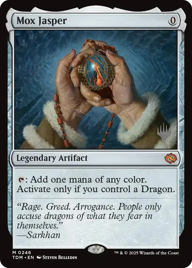 Mox Jasper (Promo Pack) [Tarkir: Dragonstorm Promos] 1