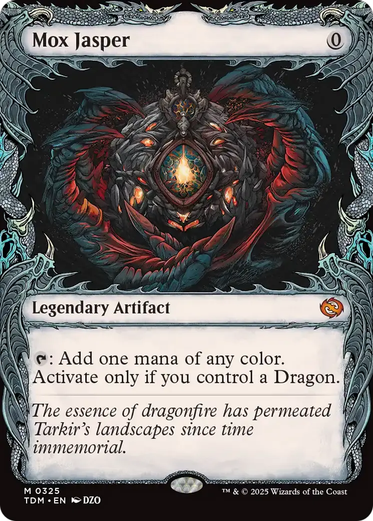 Mox Jasper (Showcase) [Tarkir: Dragonstorm] 1