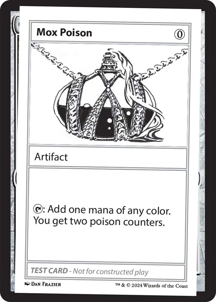 Mox Poison [Mystery Booster 2 Playtest Cards] 1