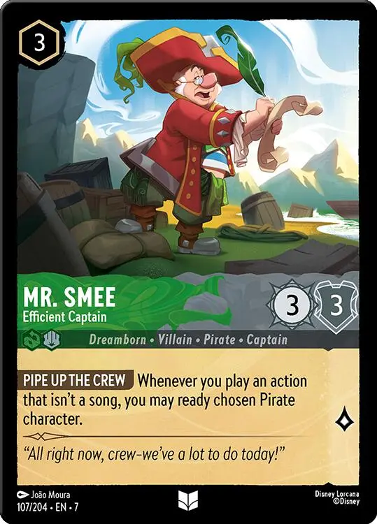 Mr. Smee - Efficient Captain (107/204) [Archazia's Island] 1