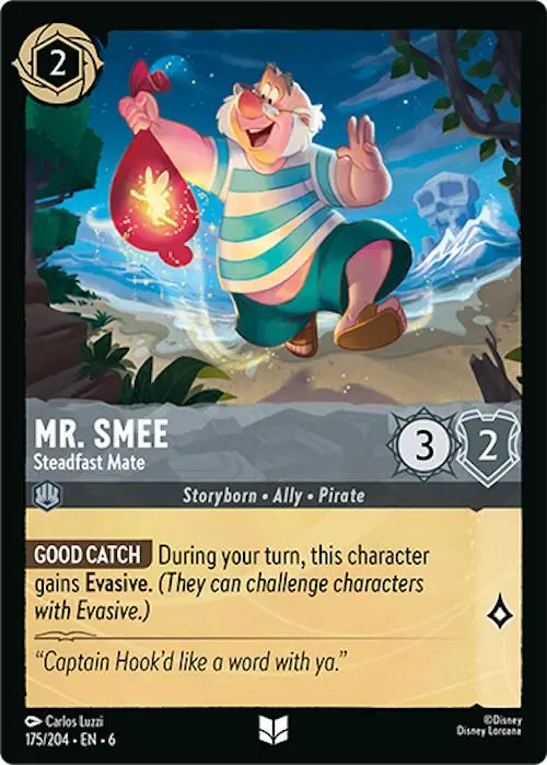 Mr. Smee - Steadfast Mate (175/204) [Azurite Sea] 1