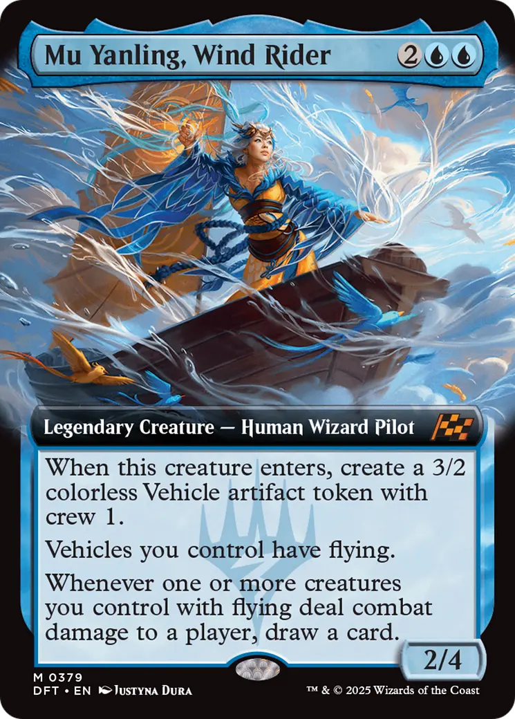 Mu Yanling, Wind Rider (Extended Art) [Aetherdrift] 1