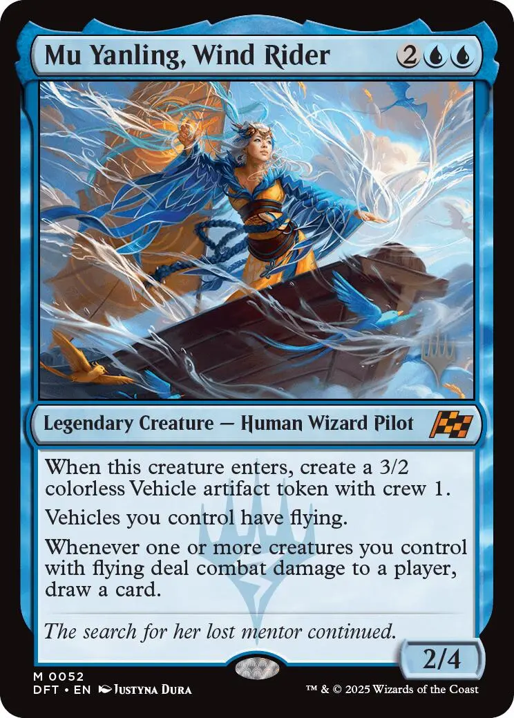 Mu Yanling, Wind Rider (Promo Pack) [Aetherdrift Promos] 1