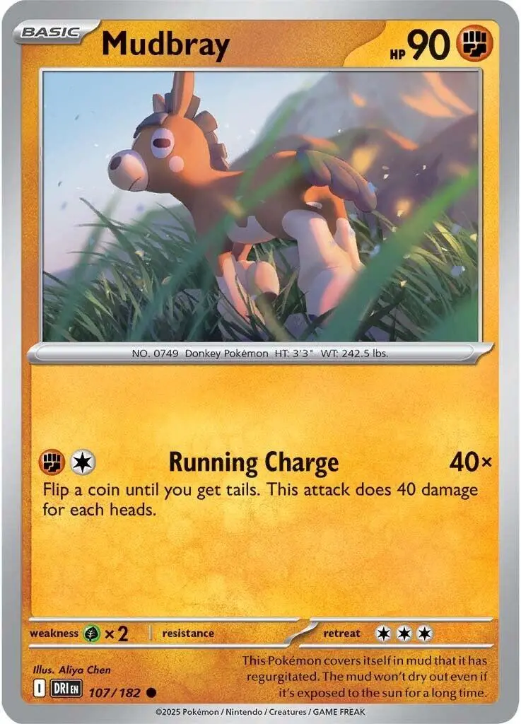 Mudbray (107/182) [Scarlet & Violet: Destined Rivals] 1