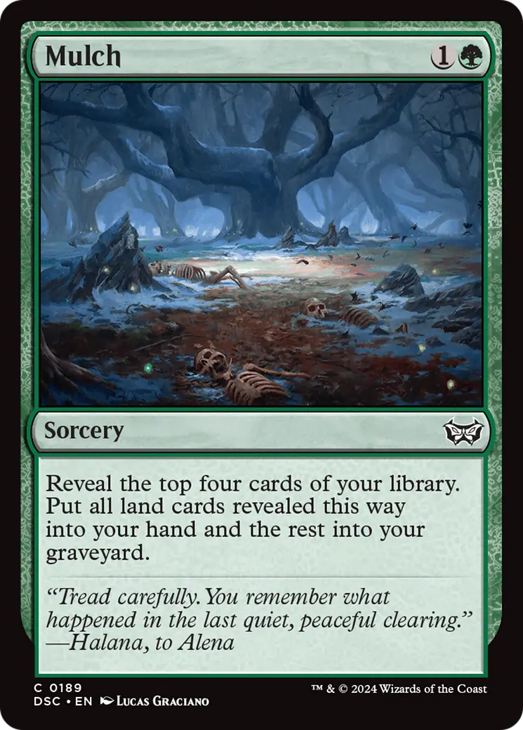 Mulch [Duskmourn: House Of Horror Commander] 1